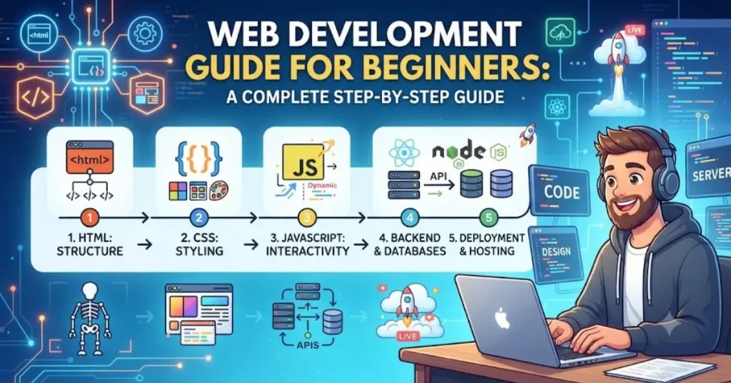 web development guide for beginners a complete step-by-step guide
